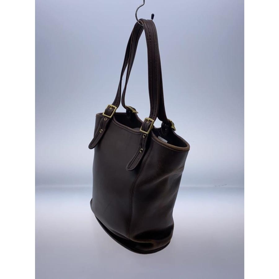 COACH◇トートバッグ/レザー/BRW/9090 : セカンドストリートYahoo!店