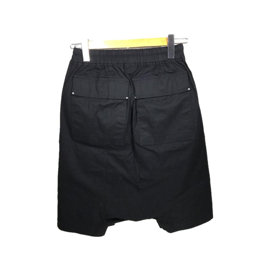 Rick Owens◇PODS SHORTS/サルエルパンツ/46/コットン/BLK/RU02A5384