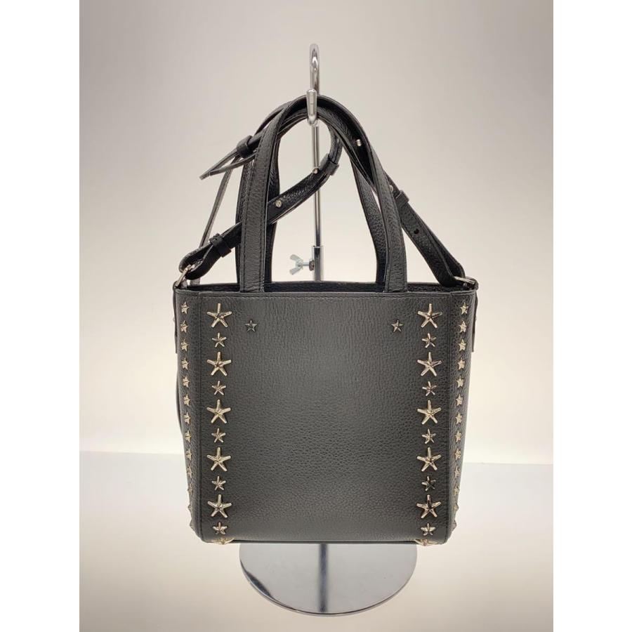 JIMMY CHOO◆CHOO PEGASI/S TOTE UUF/ハンドバッグ/レザー/BLK｜ssol-shopping｜03