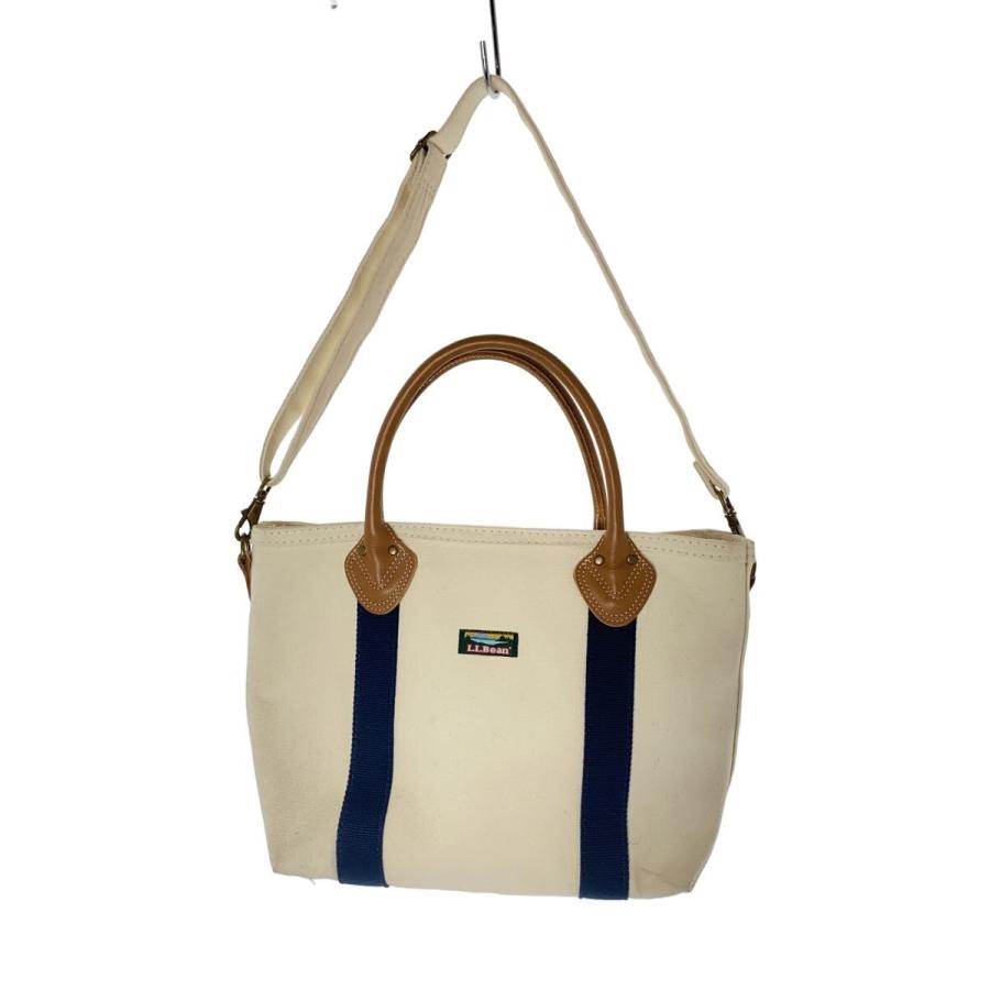 L.L.Bean◇レザーハンドルカタディントート/キャンバス/BEG/307241