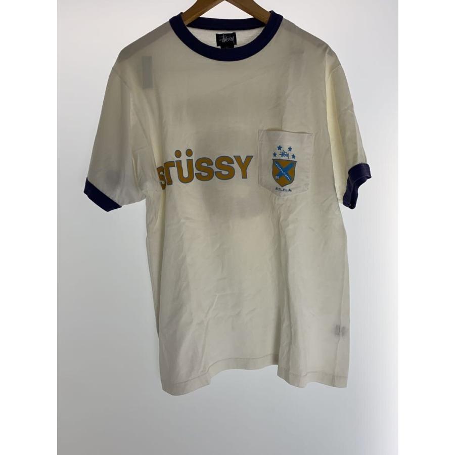 Տtussy Tシャツ OLD STUSSY ステューシー古着 STUSSY◇OLD STUSSY/Tシャツ/M/コットン/WHT : セカンドストリート