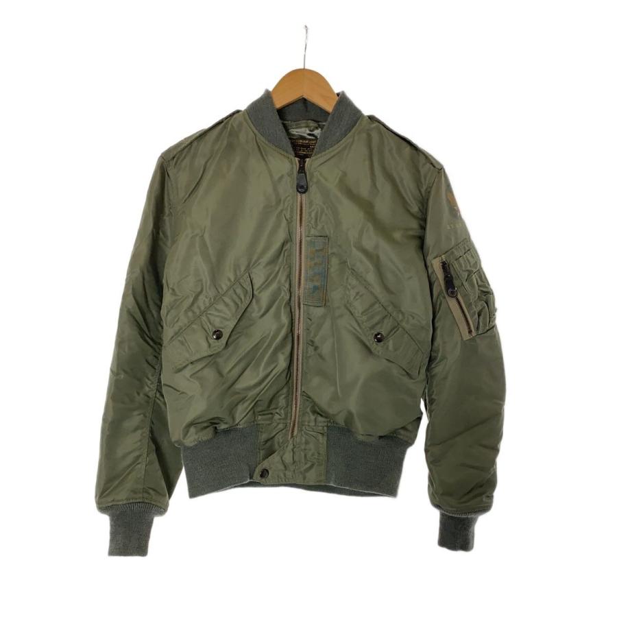 THE REAL McCOY'S◇L-2B/フライトジャケット/M/レーヨン/KHK/8415-273