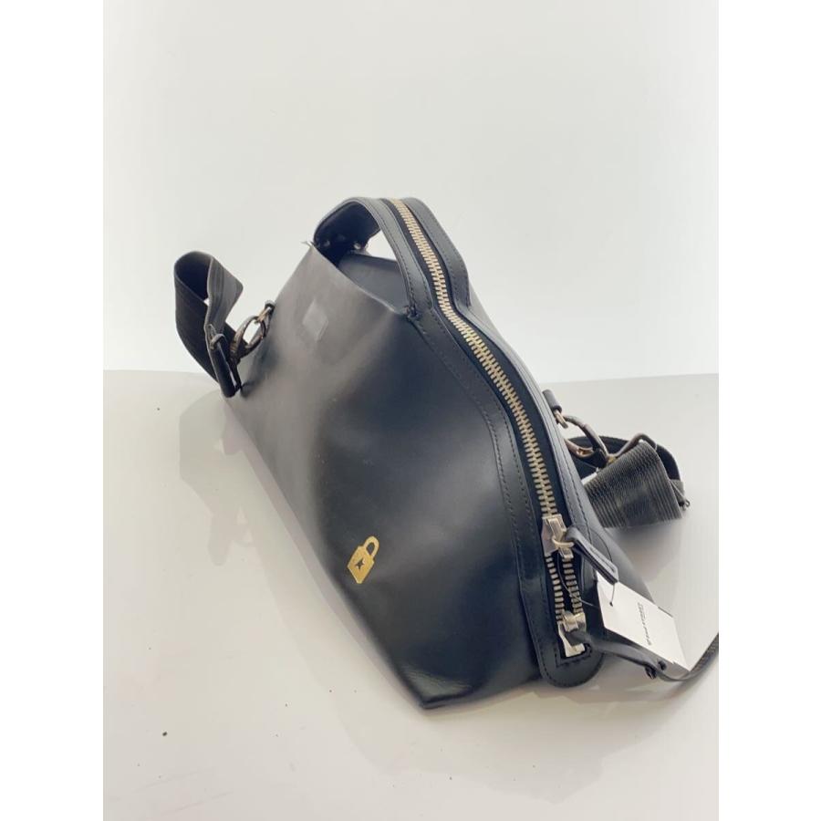 値下げ中ゴールデングース　ブラック　レザー GOLDEN GOOSE◇バッグ/レザー/BLK// : セカンドストリートYahoo!店