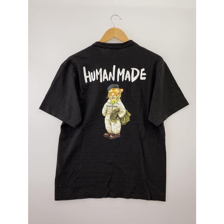 HUMAN MADE◇25SS/GRAPHIC T-SHIRT/L/コットン/BLK/HM29TE013