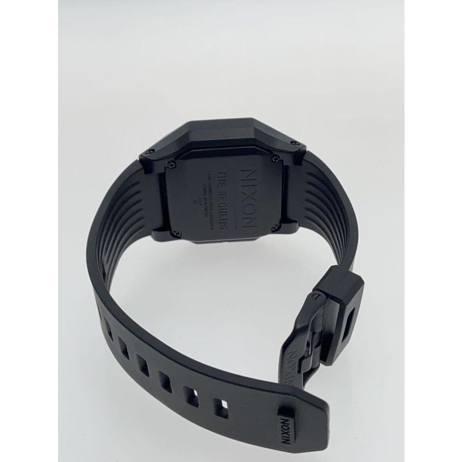 NIXON◇Regulus/腕時計/デジタル/BLK/BLK/A1180-001-00 : セカンド