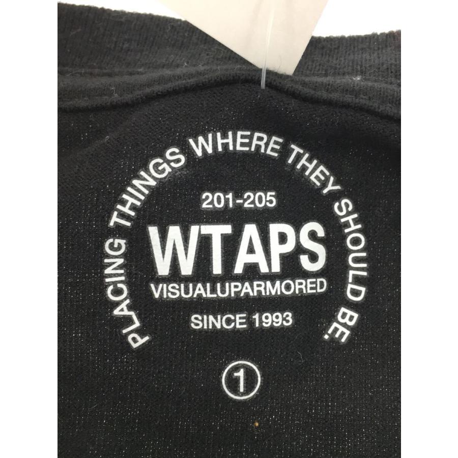 WTAPS◆長袖Tシャツ/1/コットン/BLK｜ssol-shopping｜03