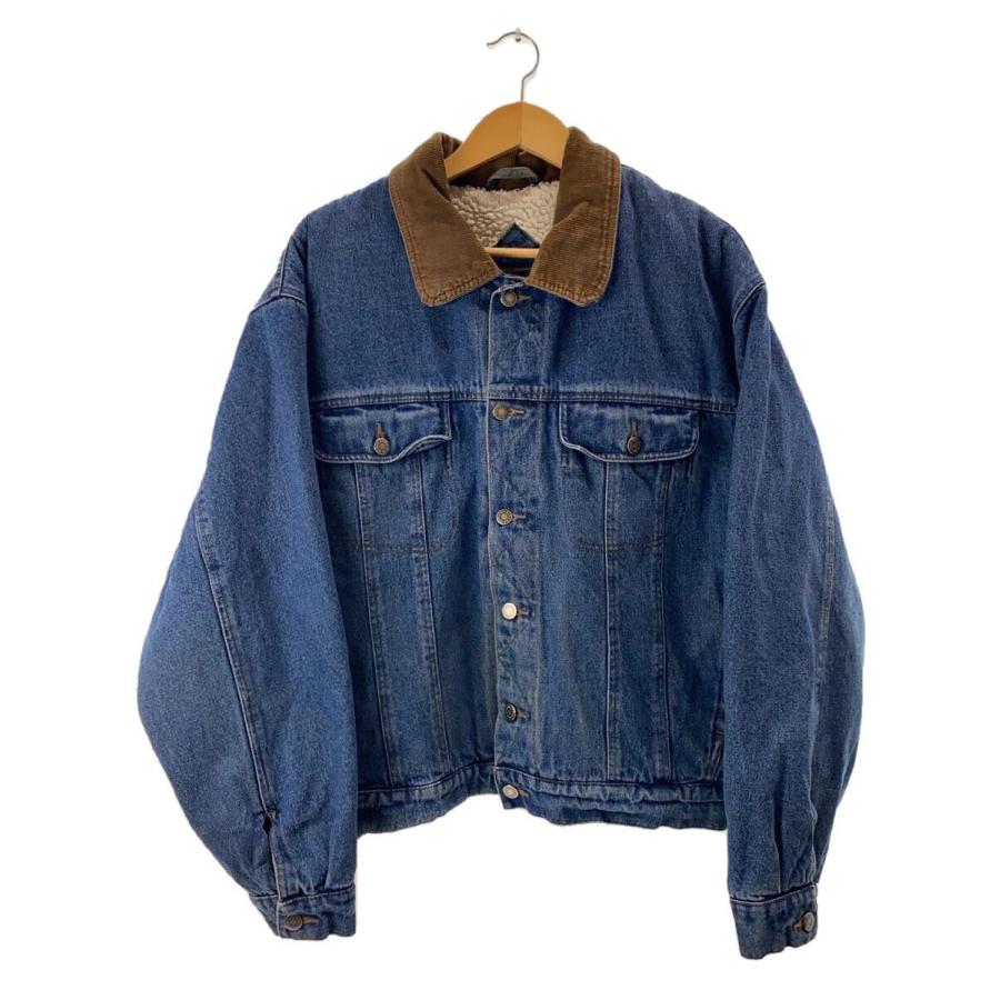 WRANGLER◇内ボアGジャン/90s/L/デニム/IDG/無地/HERO : セカンド