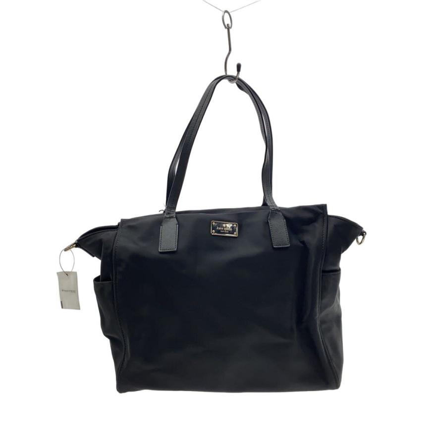 kate spade new york◇ショルダーバッグ/ナイロン/BLK/無地 : セカンド