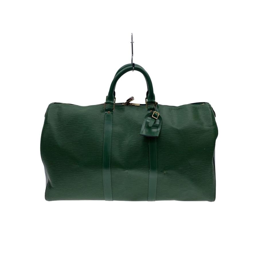 美品 Louis Vuitton キーポル50 LOUIS VUITTON◇キーポル50_エピ/--/GRN/無地 : セカンドストリート