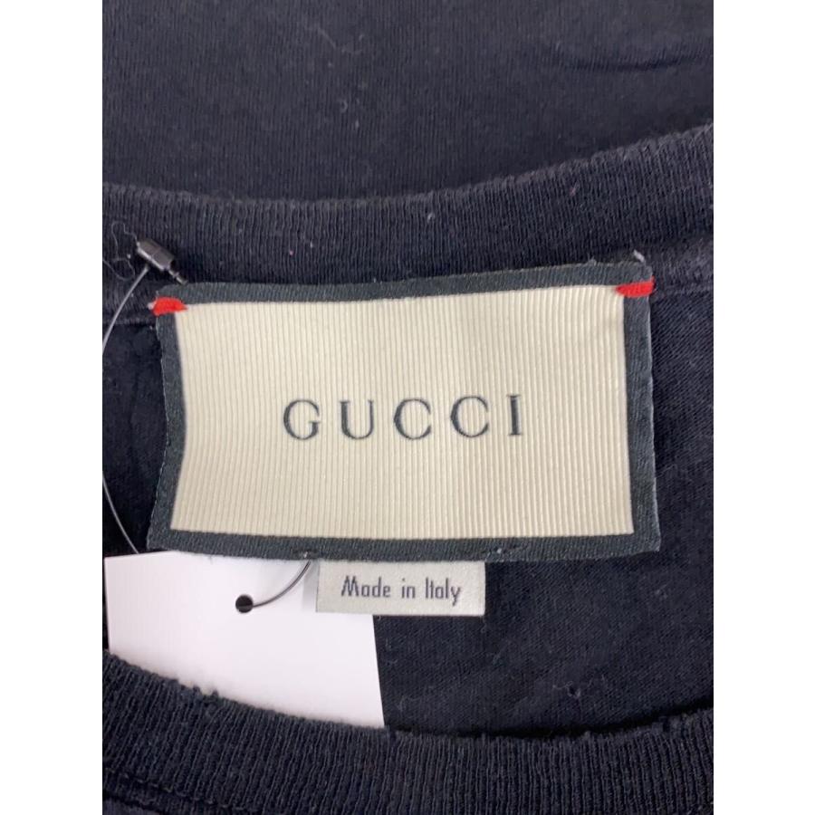 GUCCI◇Tシャツ/XS/コットン/BLK/無地/440103 X3F05 : セカンド