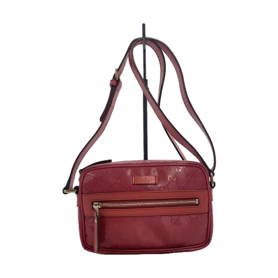 美品 ✨ GUCCI ショルダーバッグ　GG PVC GUCCI◇ショルダーバッグ_GGインプリメ/PVC/RED : セカンドストリート