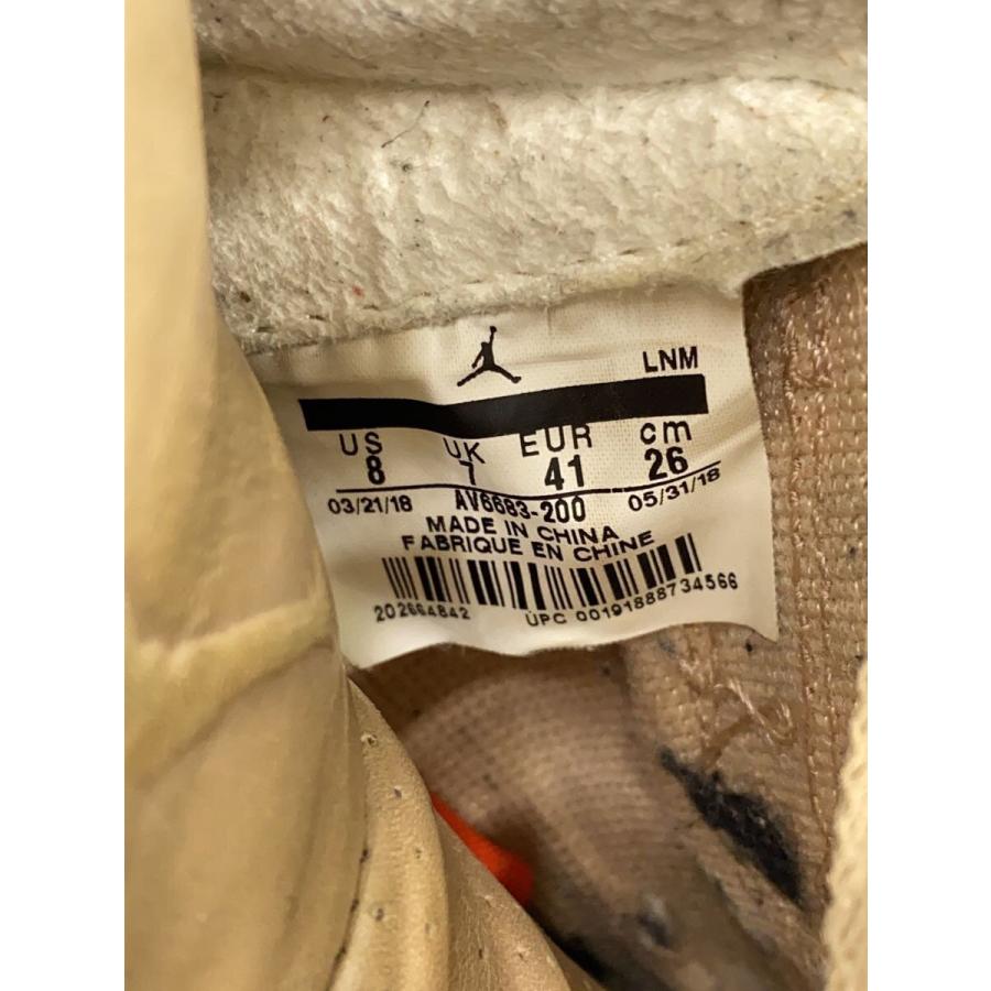NIKE◇AIR JORDAN3 RETRO JTH NRG/エアジョーダンレトロ/ベージュ