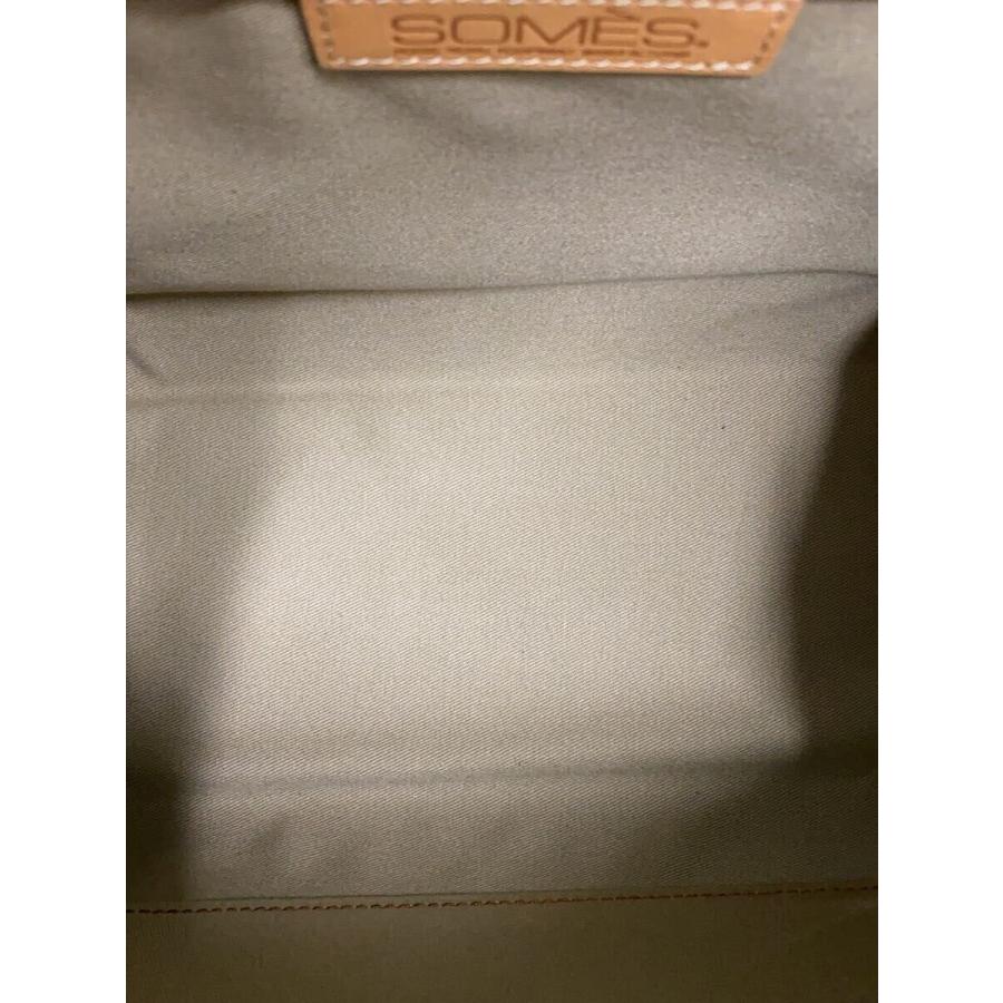 SOMES SADDLE◇ボストンバッグ/レザー/BRW : セカンドストリートYahoo