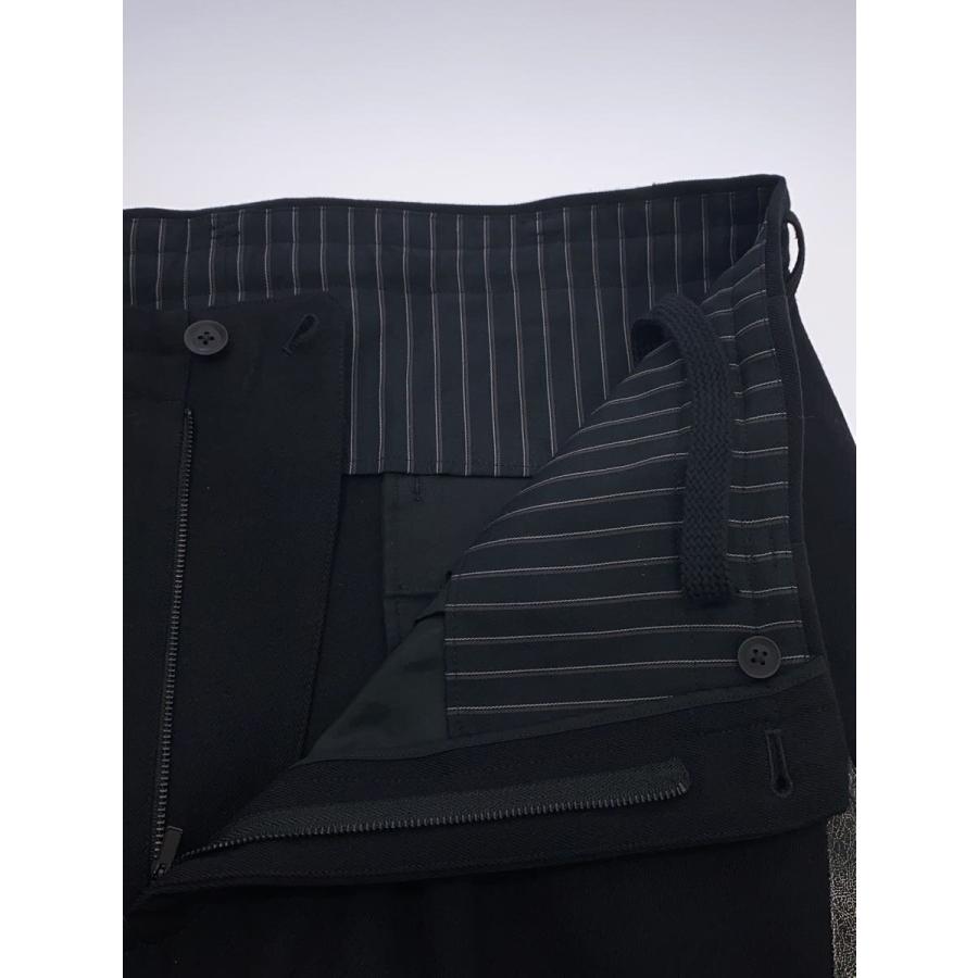 yohji yamamoto POUR HOMME◇ARMY GABARDINE SIDE CURVE PANTS/3