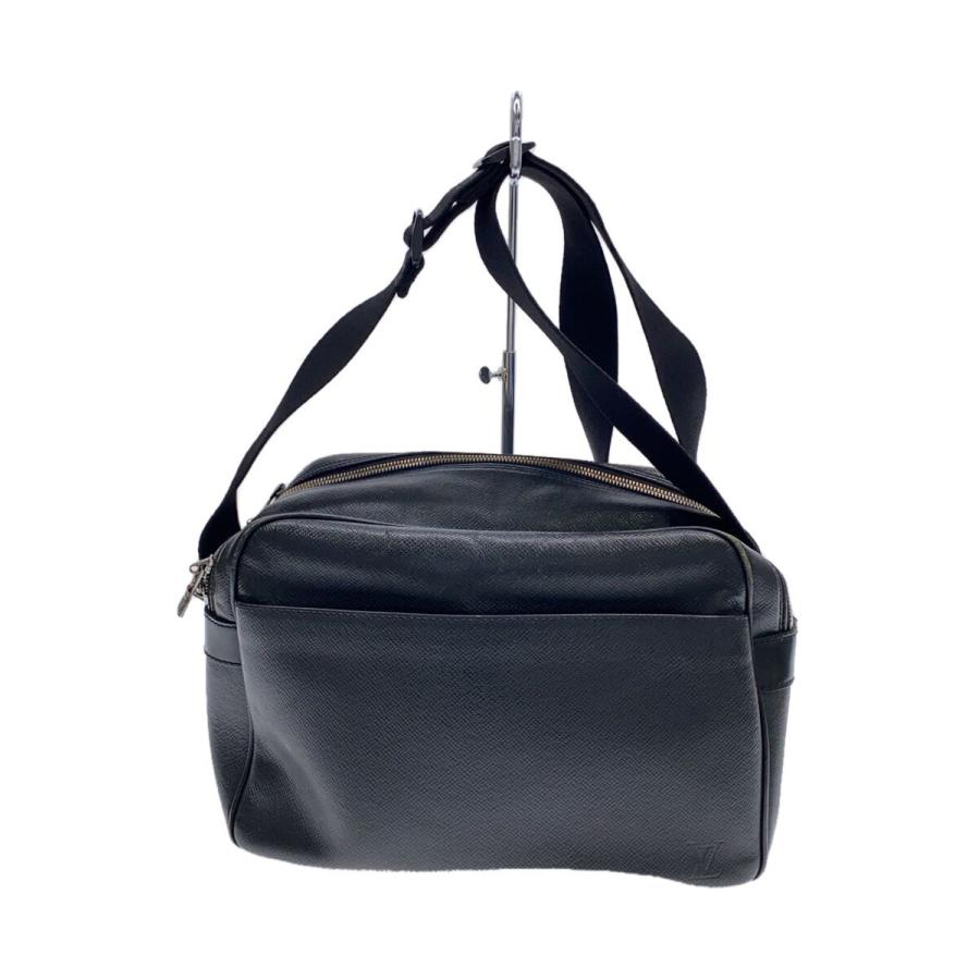 VUITTON タイガ リポーター LOUIS VUITTON◇リポーター_タイガ_BLK/レザー/BLK : セカンド