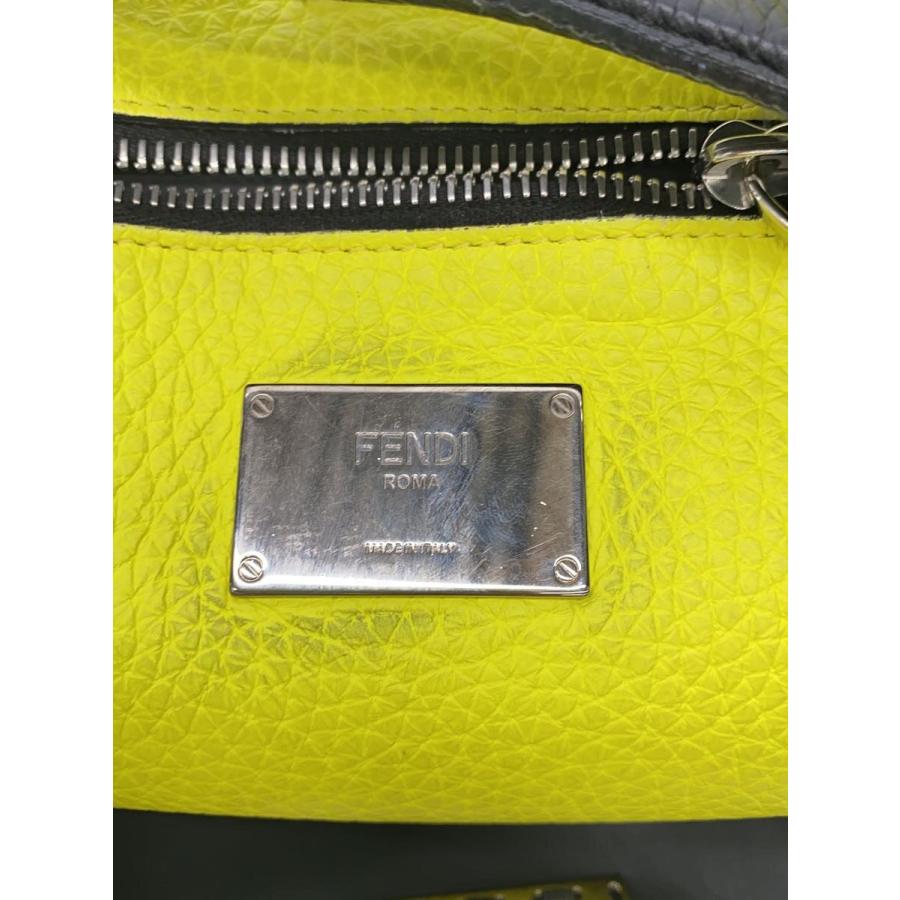 【極美品】フェンディ　エックスライト　ピーカブー　トートバッグ　レザー　黒 FENDI◇ピーカブー エックスライト/トートバッグ/レザー/BLK