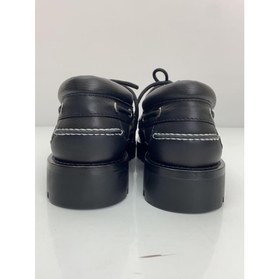 LOUIS VUITTON◇2019年/デッキモカシンシューズ/UK5/ブラック