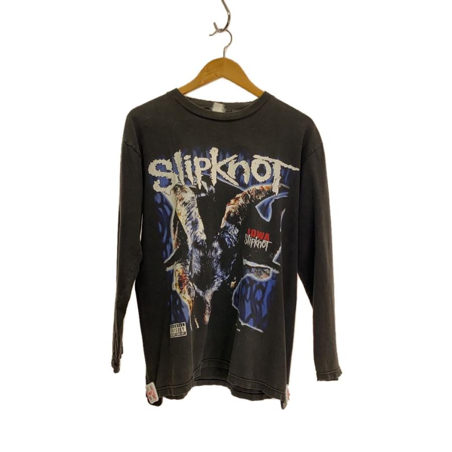 00s/SlipKnot/IOWA/スリップノット/長袖Tシャツ/ロンT/ブラック/両面