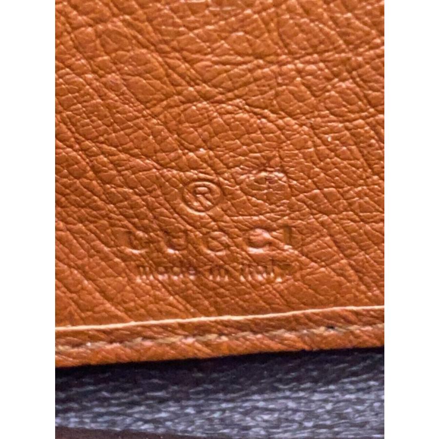 GUCCI◇ズゥミ・オーストリッチ/長財布/レザー/ブラウン/レディース 