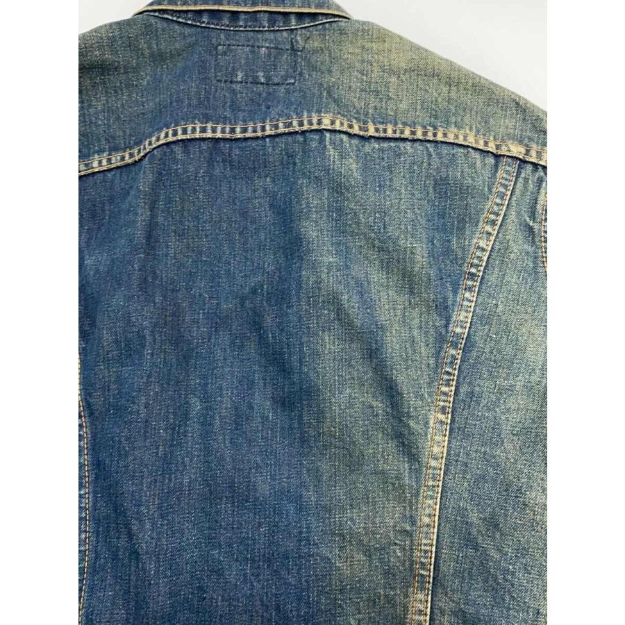 Levi's◇70505/BIGE/Gジャン/ケアタグ/ボタン裏刻印521/デニム Levi's◇70505/BIGE/Gジャン/ケアタグ/ボタン裏刻印521/デニム
