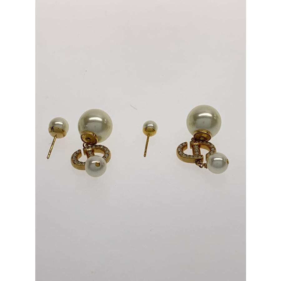 Christian Dior◇Tribales/ピアス/パール/GLD/レディース// : セカンド