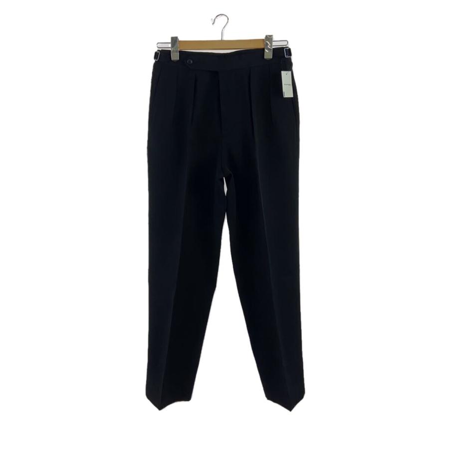 HEUGN◇Aaron Gabardine Black/スラックスパンツ/2/ウール/BLK HEUGN◇Aaron Gabardine Black/スラックスパンツ/2/ウール/BLK