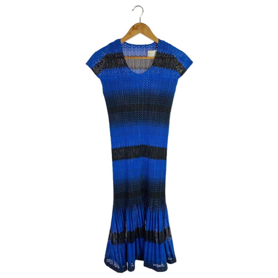 PLEATS PLEASE ISSEY MIYAKE◇ノースリーブワンピース/5/ポリエステル