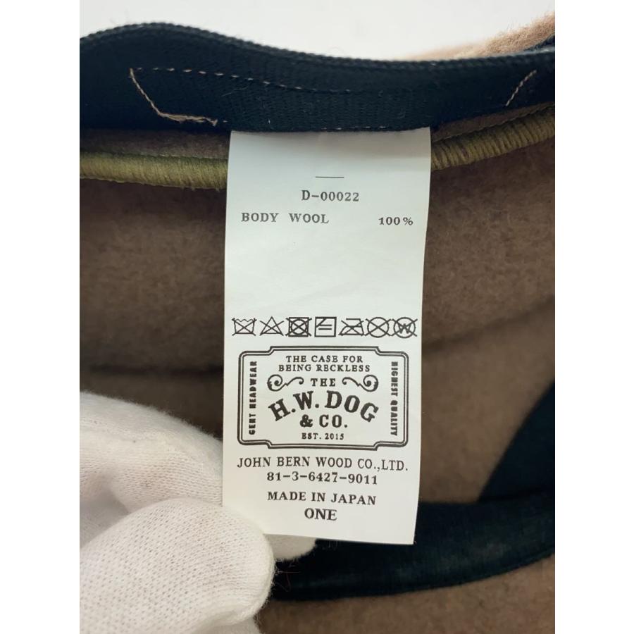 THE H.W.DOG&CO.◇BERET/ベレー帽/ONE/ウール/ベージュ/メンズ/D-00022