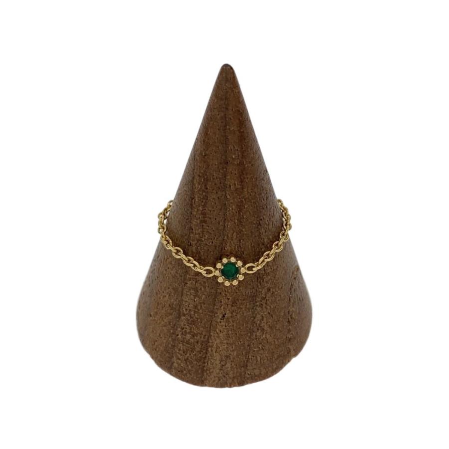 Christian Dior◇MIMIROSE/リング/Au750/9号/ゴールド/レディース