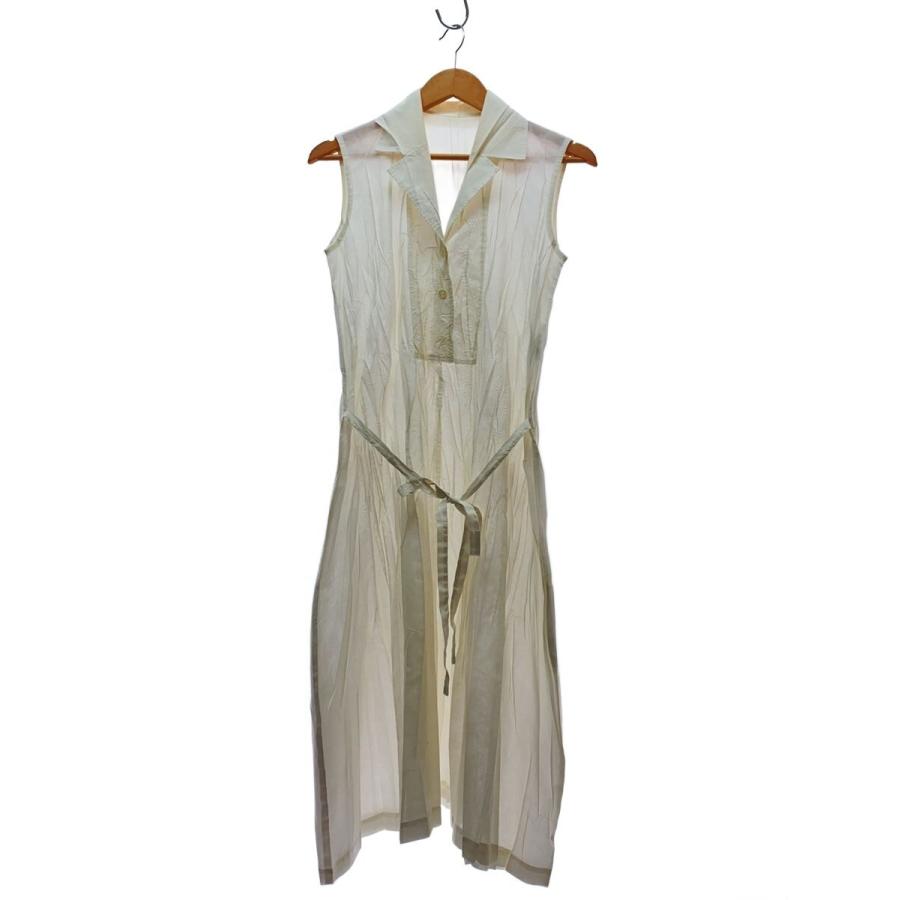 PLEATS PLEASE ISSEY MIYAKE◇ノースリーブワンピース/3/ポリエステル
