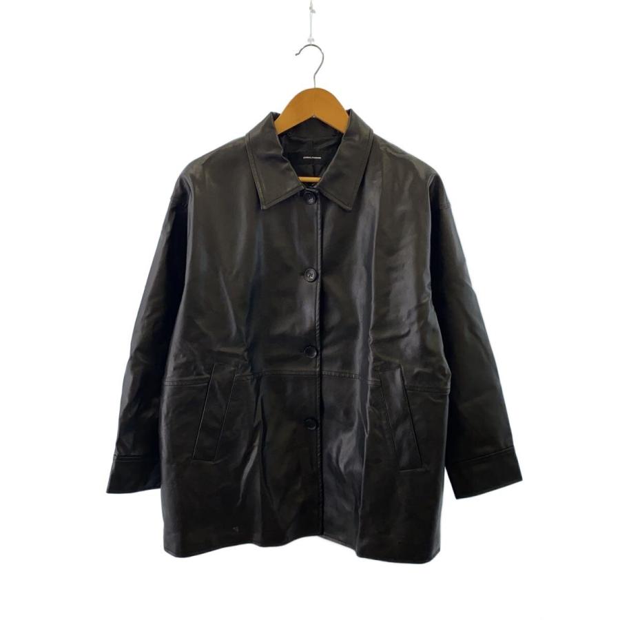 JOURNAL STANDARD◇ウォッシャブルフェイクレザーファー襟付