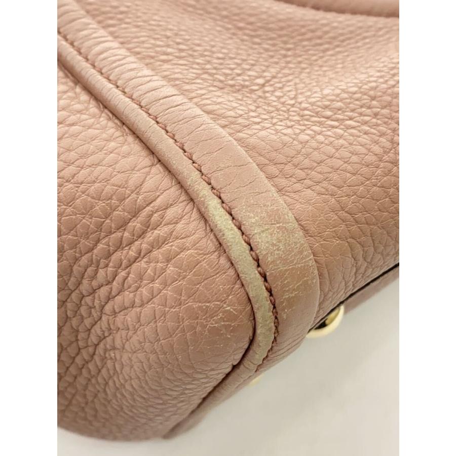 GUCCI◆ソーホー/2WAYショルダーバッグ/レザー/ピンク/無地/336751_7