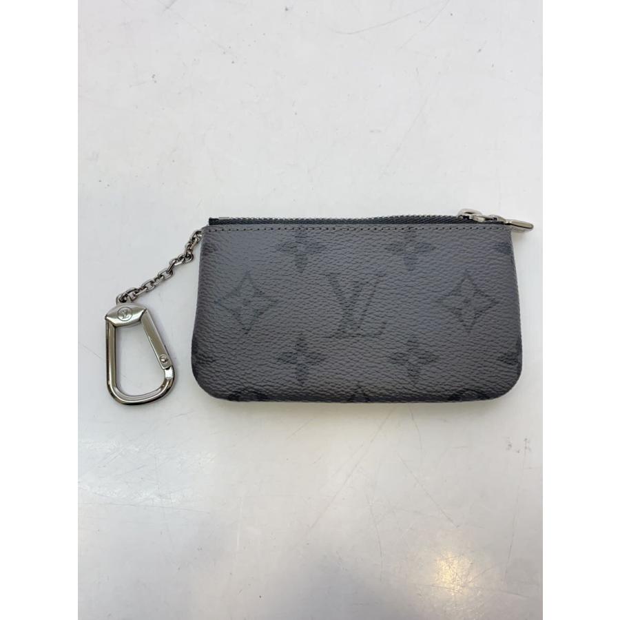 LOUIS VUITTON◇ポシェット・クレ/カードキーケース/PVC/グレー/総柄