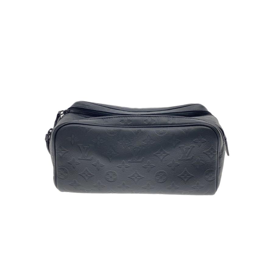 LOUIS VUITTON◇ドップ・キット_モノグラム_トリヨン/レザー/ブラック