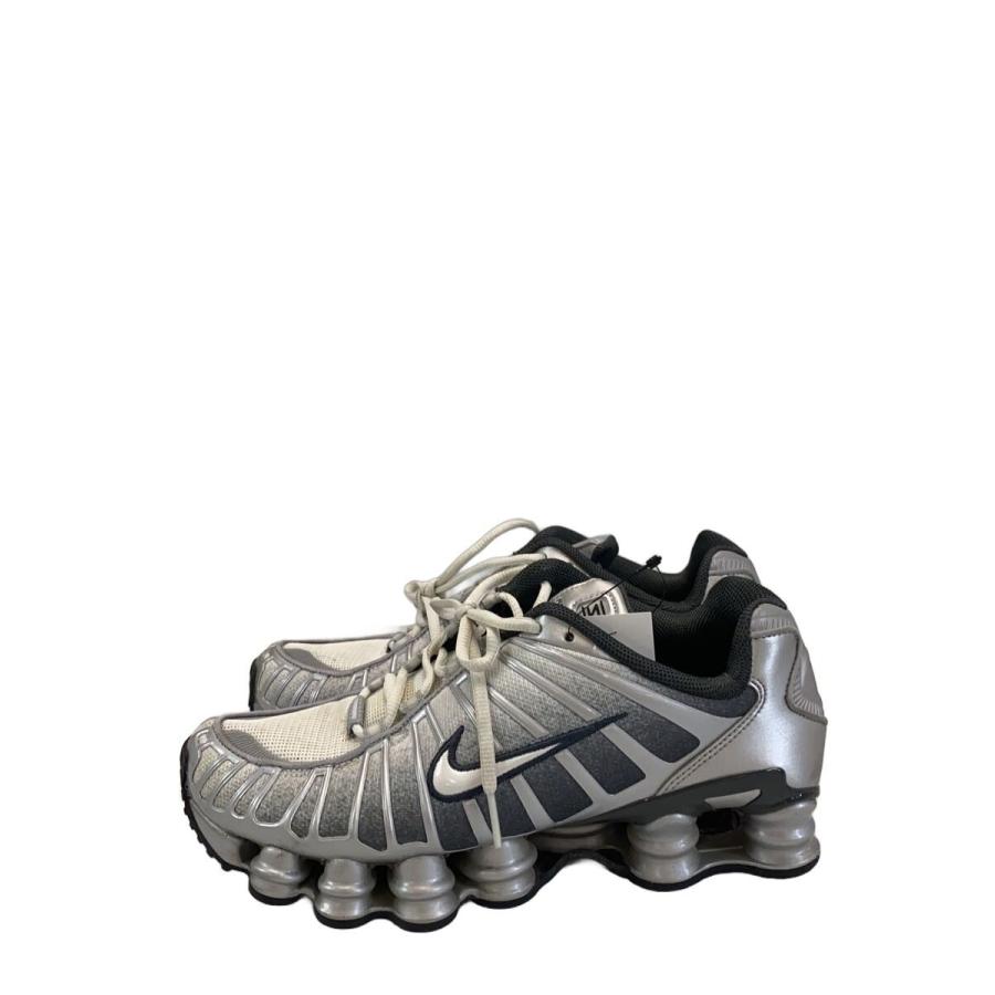 NIKE◇SHOX TL PRINT_ショックス プリント/26.5cm/シルバー : セカンド