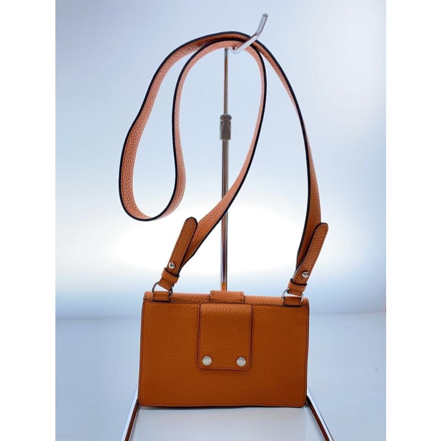 FENDI◆マルスピオバゲットショルダーバッグ/レザー/オレンジ/7M0295_2