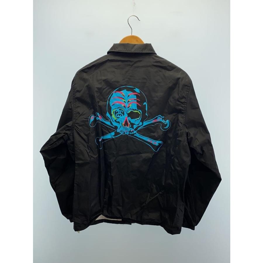 STUSSY◇ナイロンジャケット/M/ナイロン/ブラック : セカンド