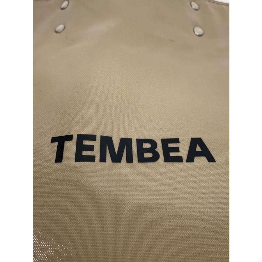 TEMBEA◆PAPER TOTE/トートバッグ/PVC/ベージュ_4