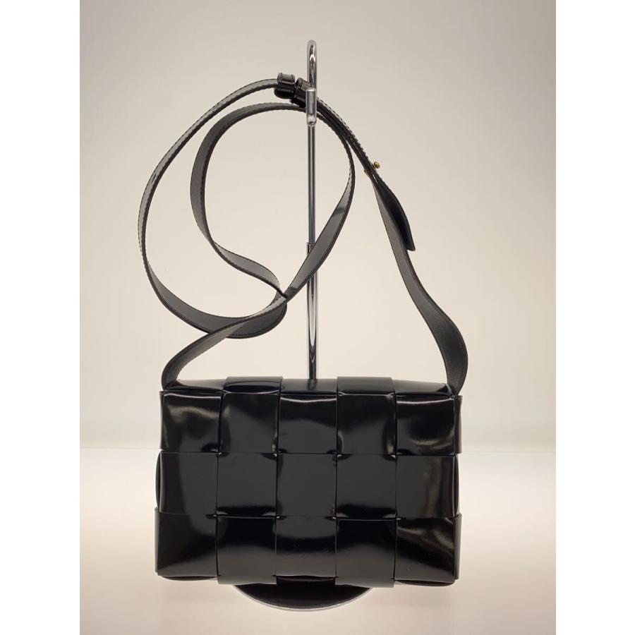 BOTTEGA VENETA◇イントレチャート/カセットショルダーバッグ/レザー 
