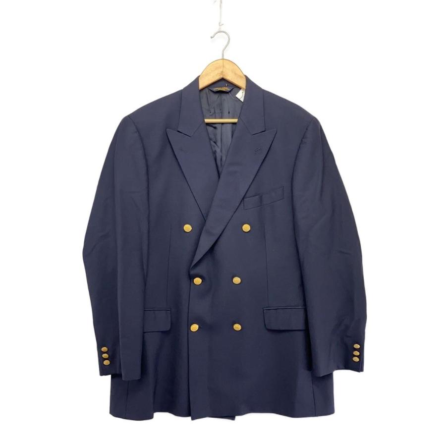 BROOKS BROTHERS◇テーラードジャケット/42/ウール/ネイビー/紺ブレ/金 