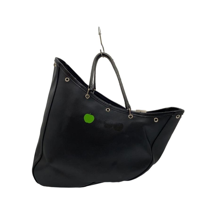 THE BEATLES COMME des GARCONS◇トートバッグ/レザー/BLK : セカンド 