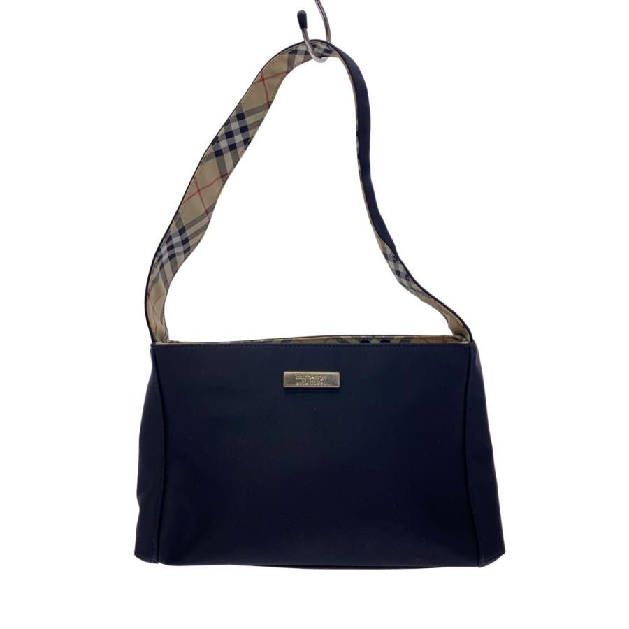 バーバリー ブルーレーベル BURBERRY BLUE LABEL◇ショルダーバッグ/ナイロン/ブラック/BT601-535