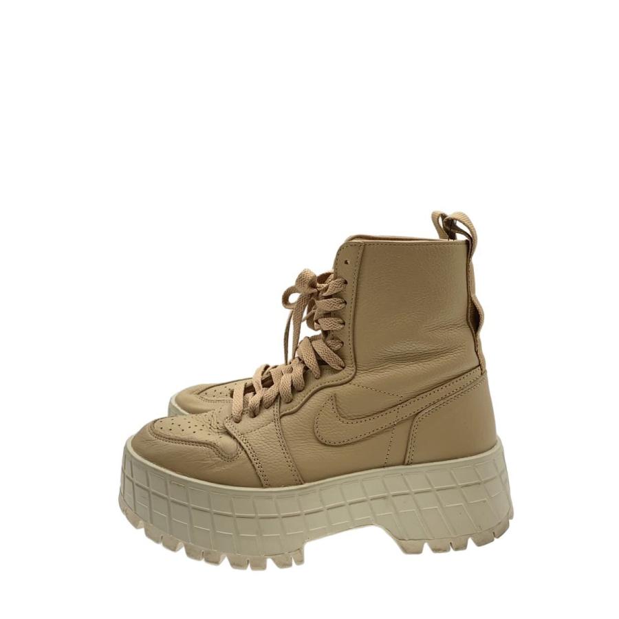 NIKE◇AIR JORDAN 1 BROOKLYN HIGH LIGHT TAN_エアジョーダン