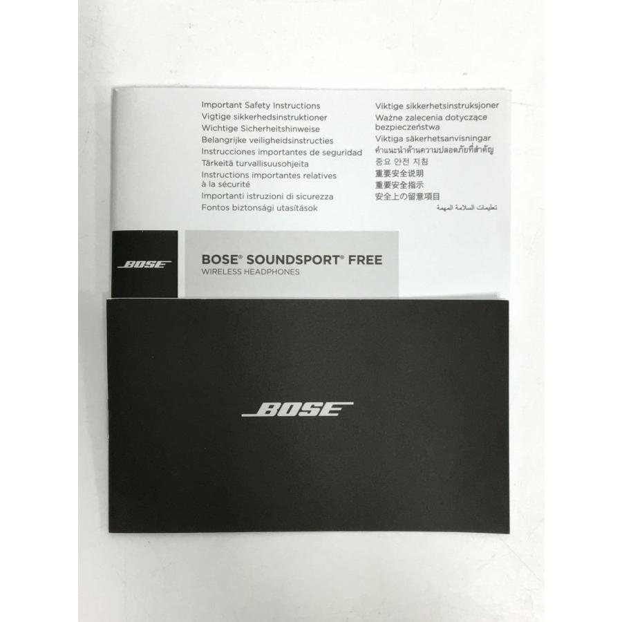 BOSE◆イヤホン SOUNDSPORT FREE BLACK 774373-0010 423729｜ssol-shopping｜07