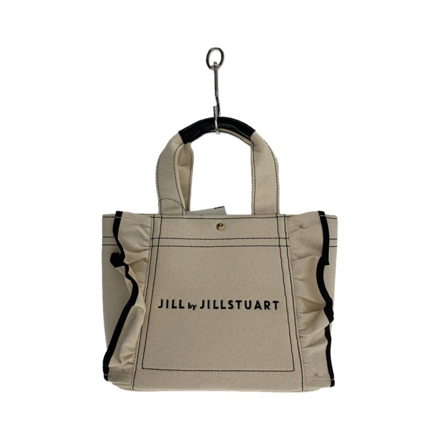 JILL by JILLSTUART◇トートバッグ/キャンバス/アイボリー/無地