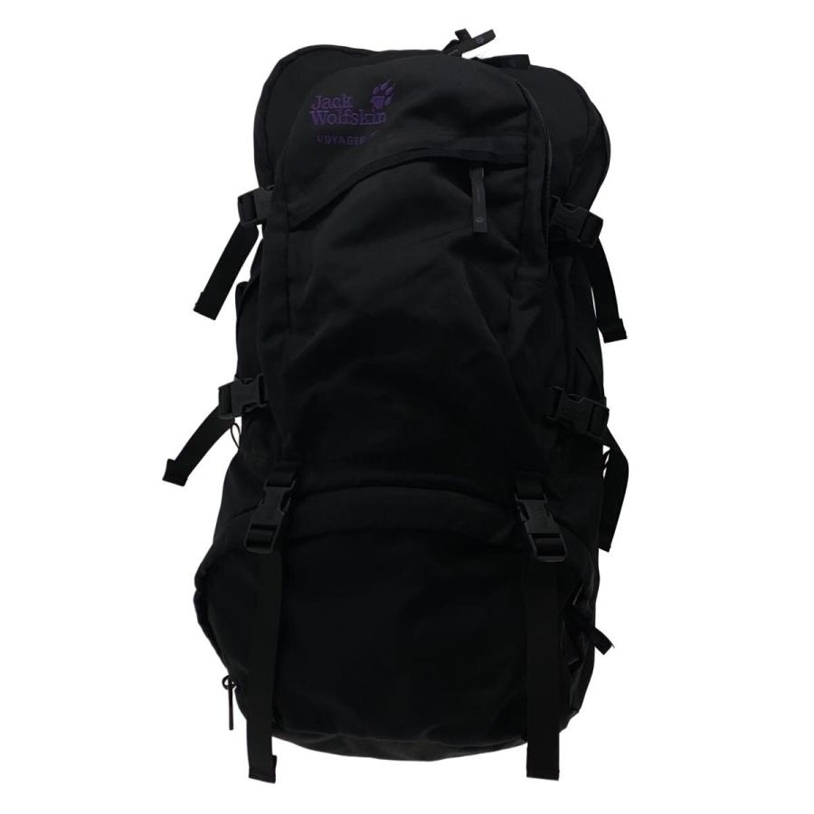 Jack Wolfskin◇リュック/キャンバス/ブラック/VOYAGER III : セカンド