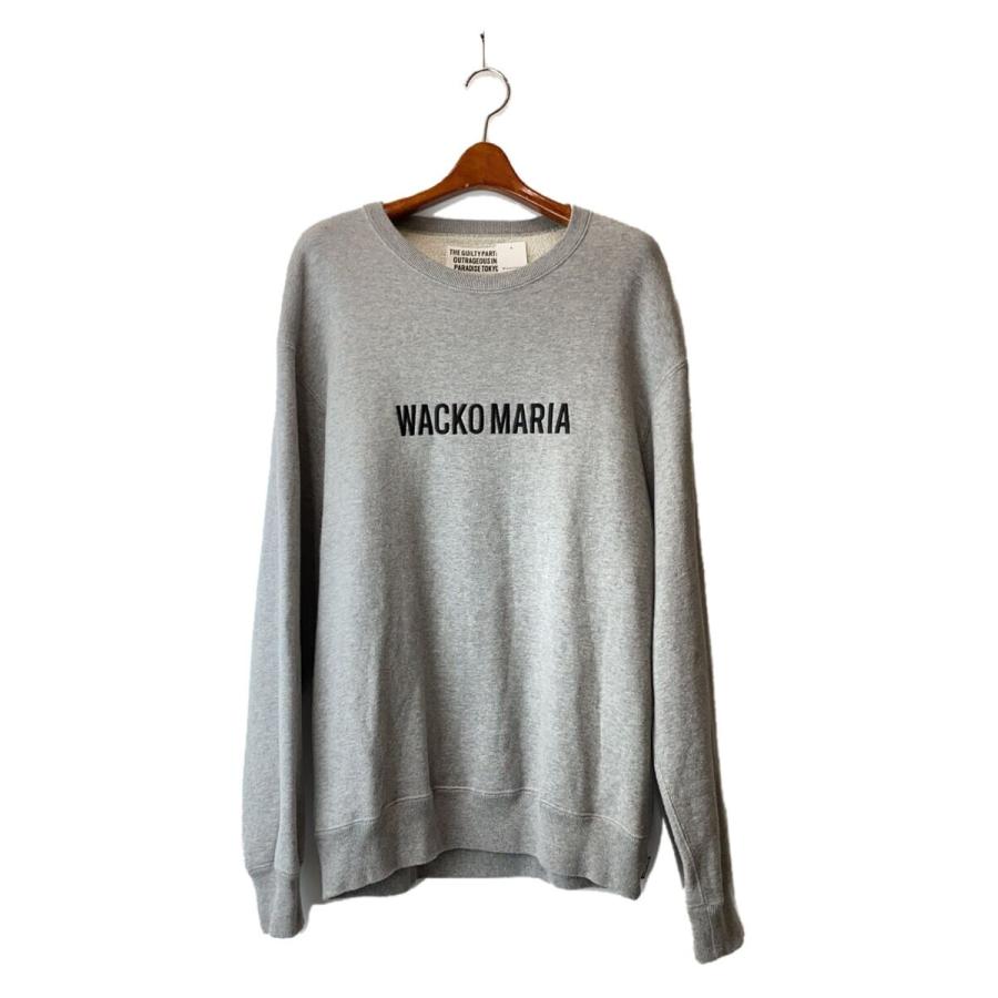 WACKO MARIA スカルプリント トレーナー グレー WACKO MARIA◇MIDDLE