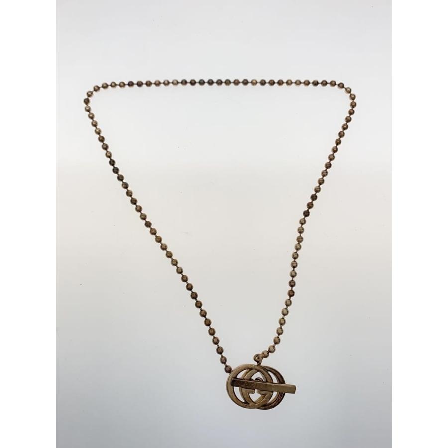 GUCCI◇ネックレス/SV925/SLV/トップ有/メンズ : セカンド