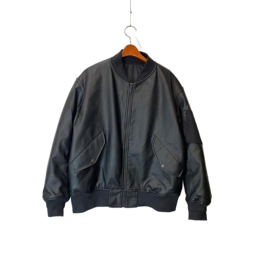 GU◇×UNDERCOVER/リバーシブル/レザージャケット・ブルゾン