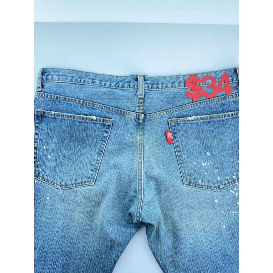 SWAGGER◇$34/ペンキ//ボトム/34/デニム/IDG/SWGPTS-306 : セカンド 